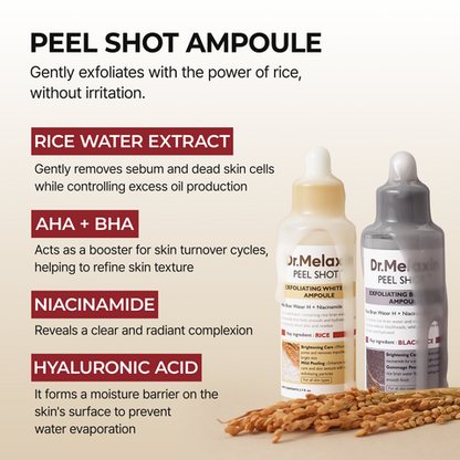 DR Melaxin Peel Shot Rice Ampule