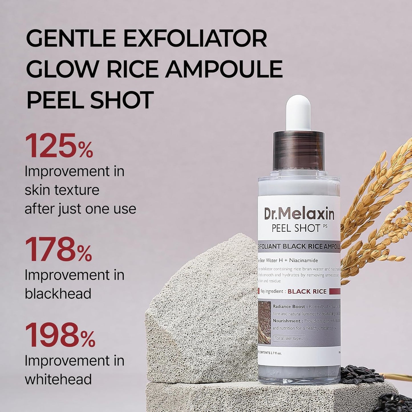 DR Melaxin Peel Shot Rice Ampule